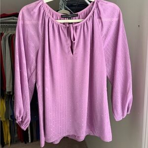 Beautiful blouse with touch of sparkle.